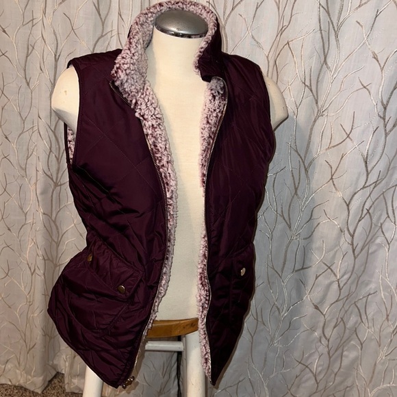 🛍️Reversible vest. Deep Purple. - Picture 1 of 15